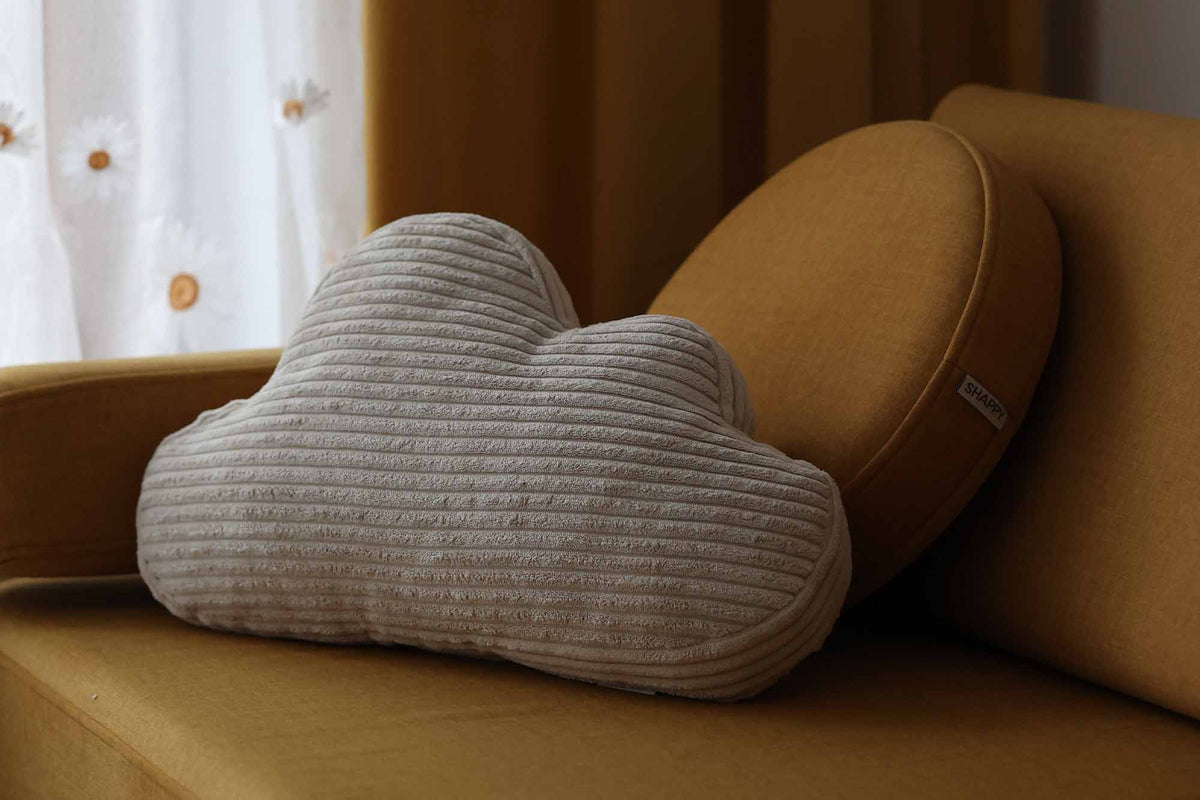 Shappy Cloud Cushion Corduroy Vanilla