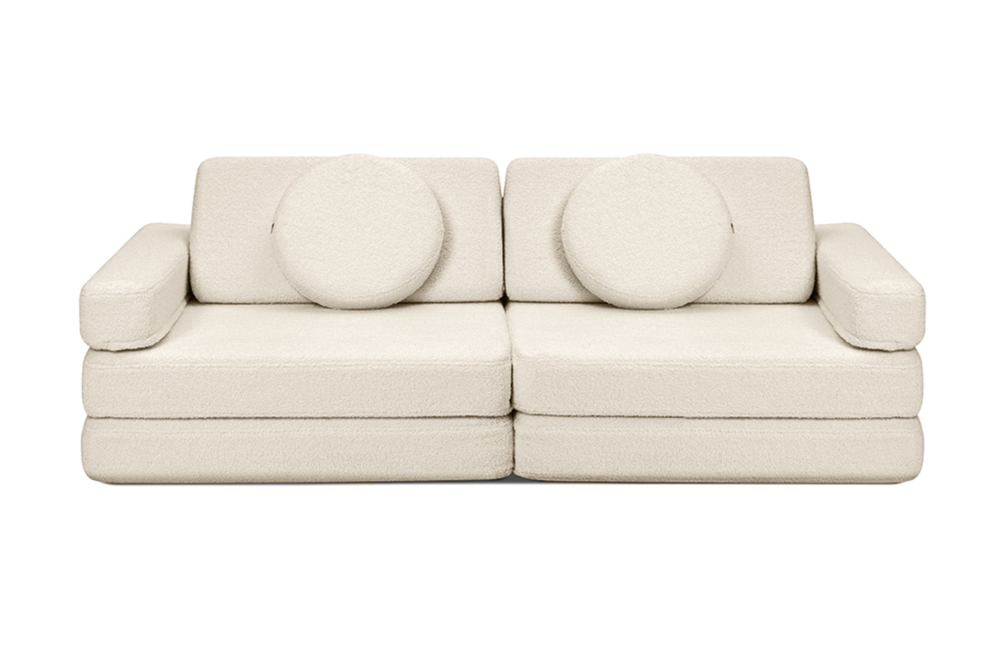 Shappy Play Sofa Original Teddy Soft Cream