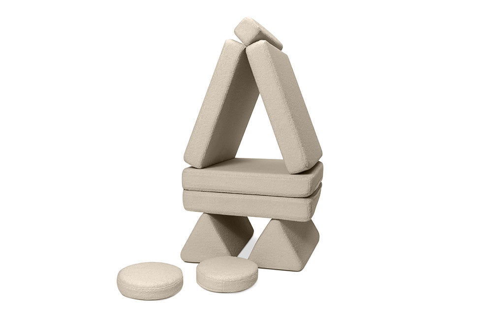 Shappy Teddy Play Sofa Light Beige