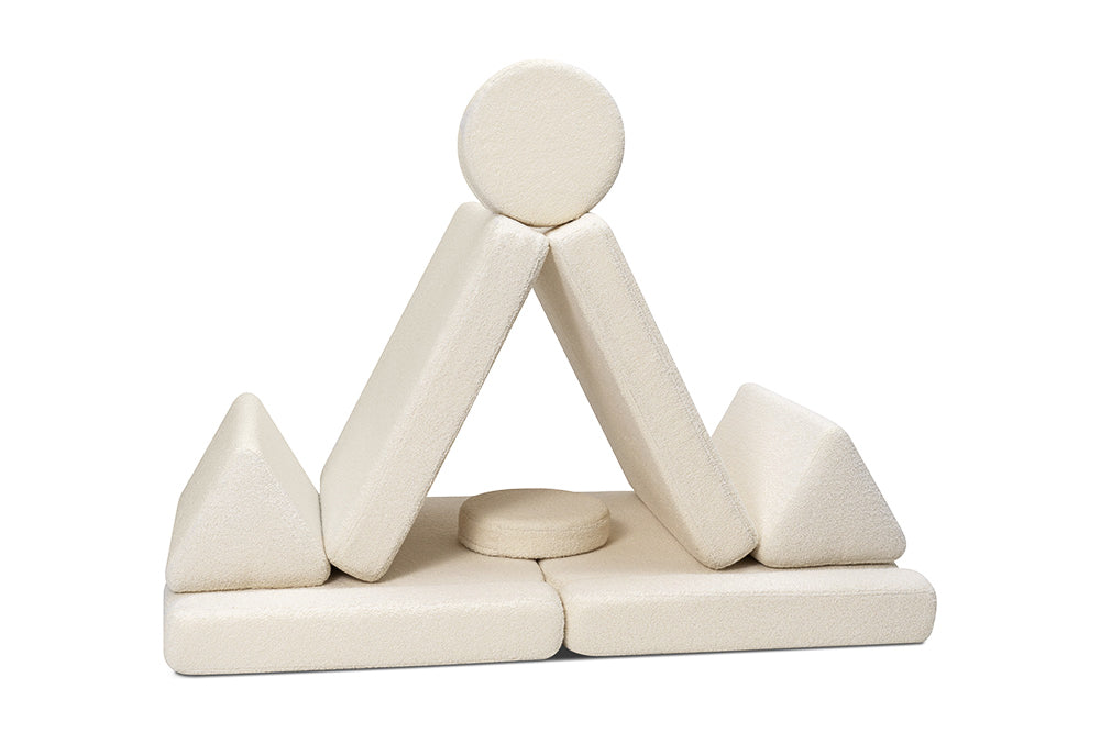 Shappy Play Sofa Original Teddy Soft Cream